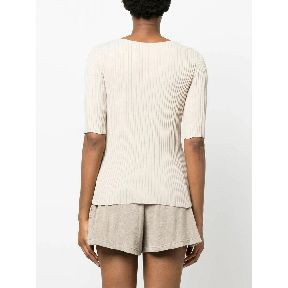 By Malene Birger V-neck Knitwear Beige - Bilde 5
