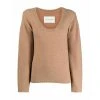 By Malene Birger V-neck Knitwear Beige