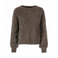 Ella&il Round-neck Knitwear Brown