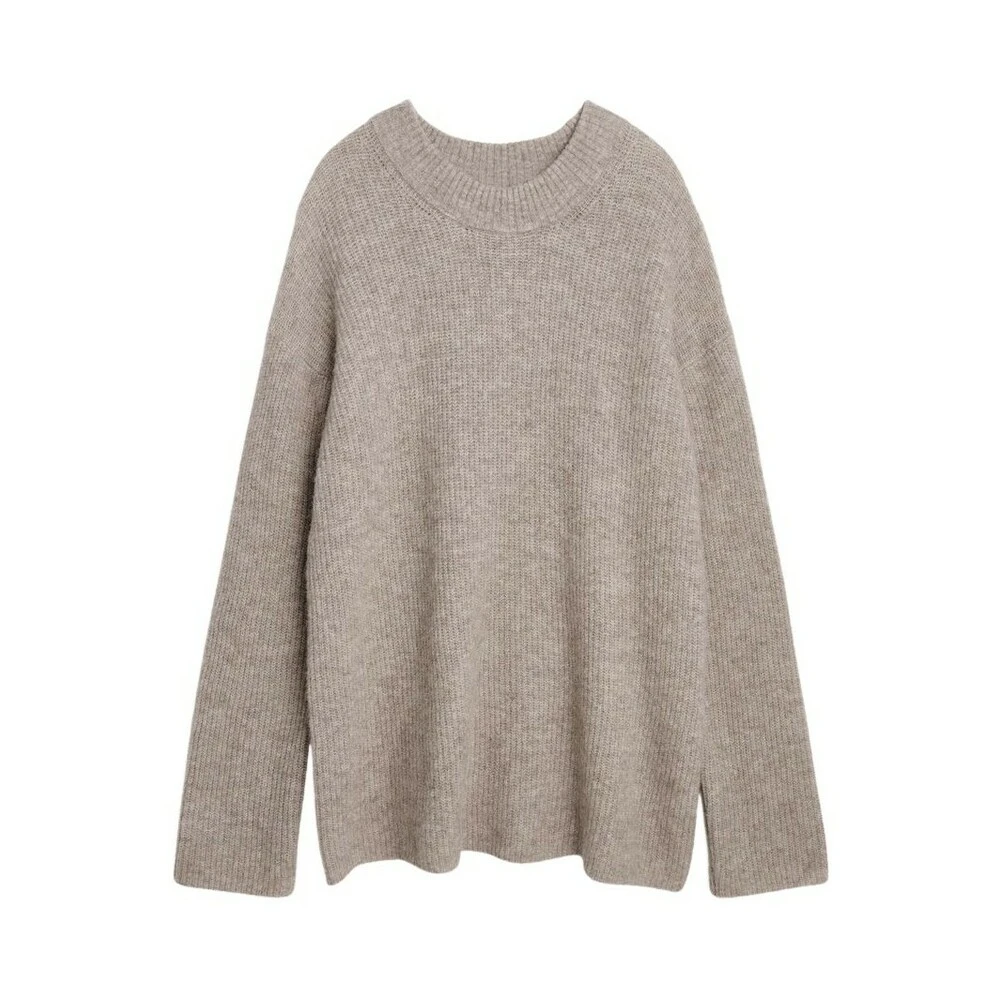 By Malene Birger Round-neck Knitwear Brown