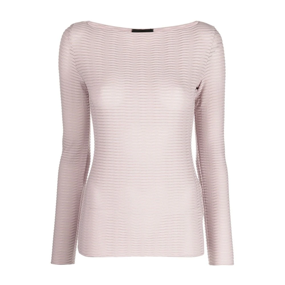 Emporio Armani Round-neck Knitwear Pink