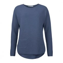 Mansted Round-neck Knitwear Blue