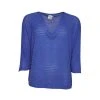 2-Biz Charisma Knitted Blouse Blue