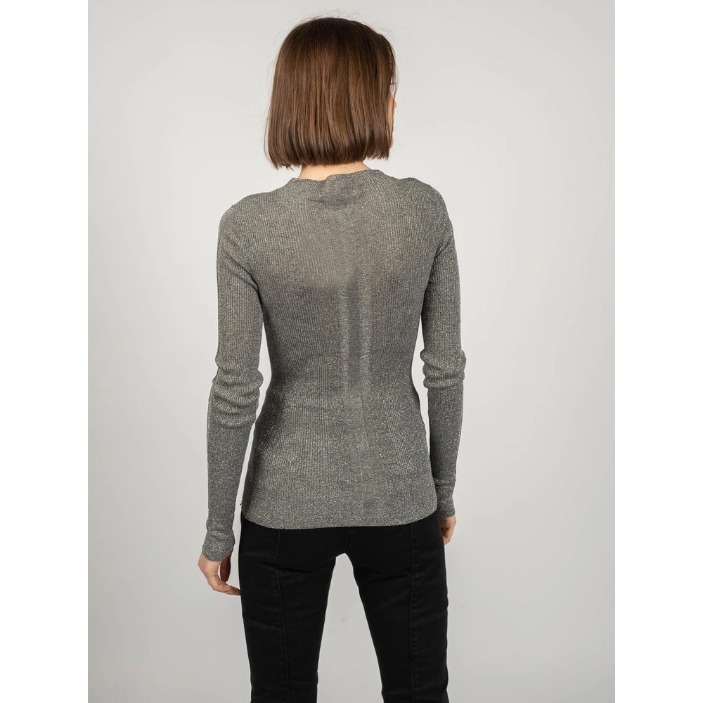 Patrizia Pepe Sweater Gray - Bilde 3