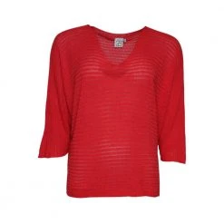 2-Biz Charisma Knitted Blouse Red