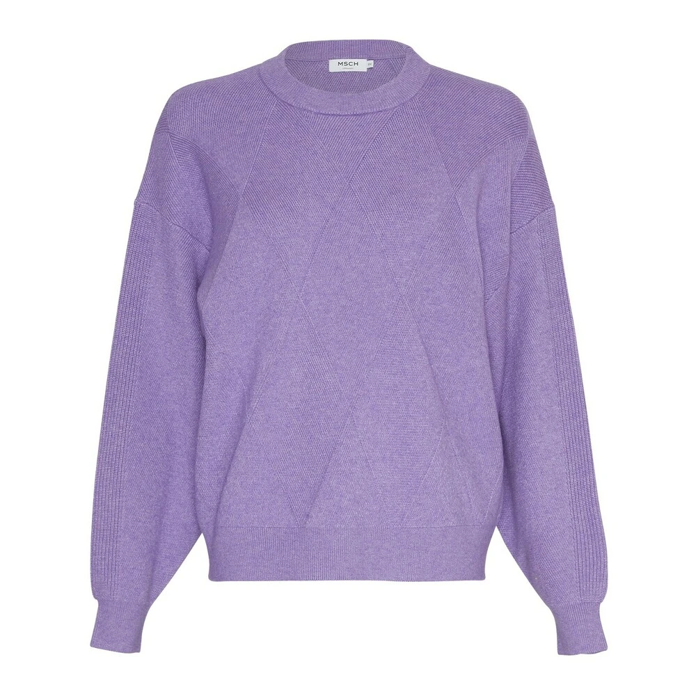 Moss Copenhagen Jilli Pullover Purple - Bilde 2