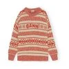 Ganni Pullover Red