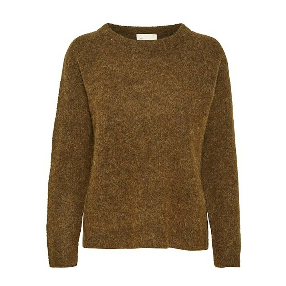 My Essential Wardrobe Round-neck Knitwear Brown