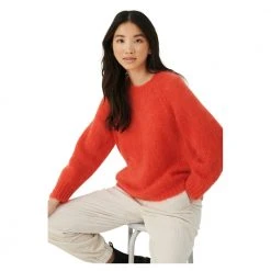 Rød Part Two Rhonapw Pullover Genser ; Cardigan Red