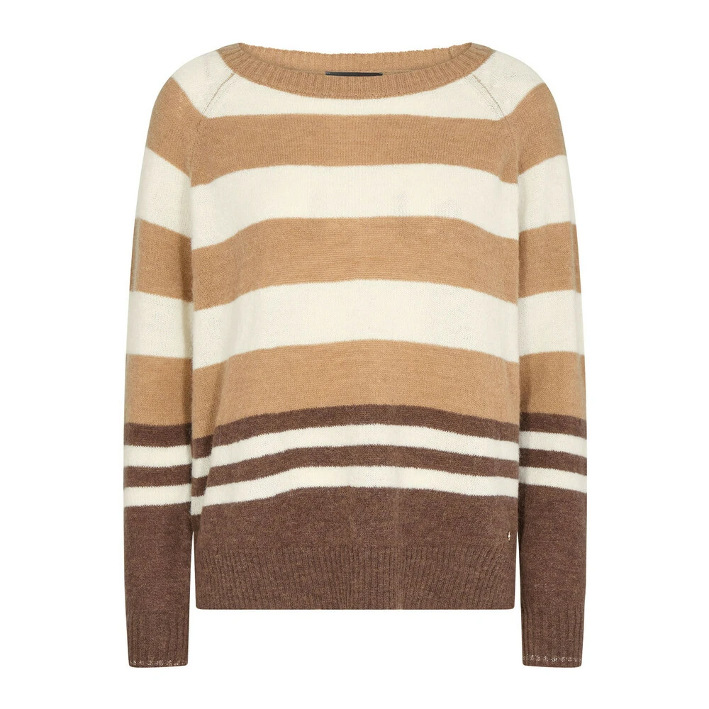MOS MOSH ROUND-NECK KNITWEAR Beige