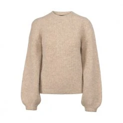 Ella&il Milda Alpaca Sweater Almond Beige