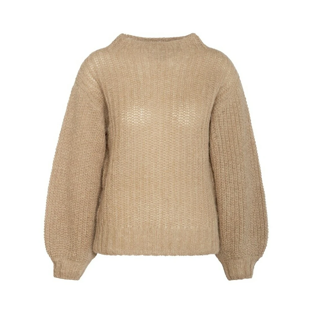 Beige Melange Arnie Says Finley Genser Beige