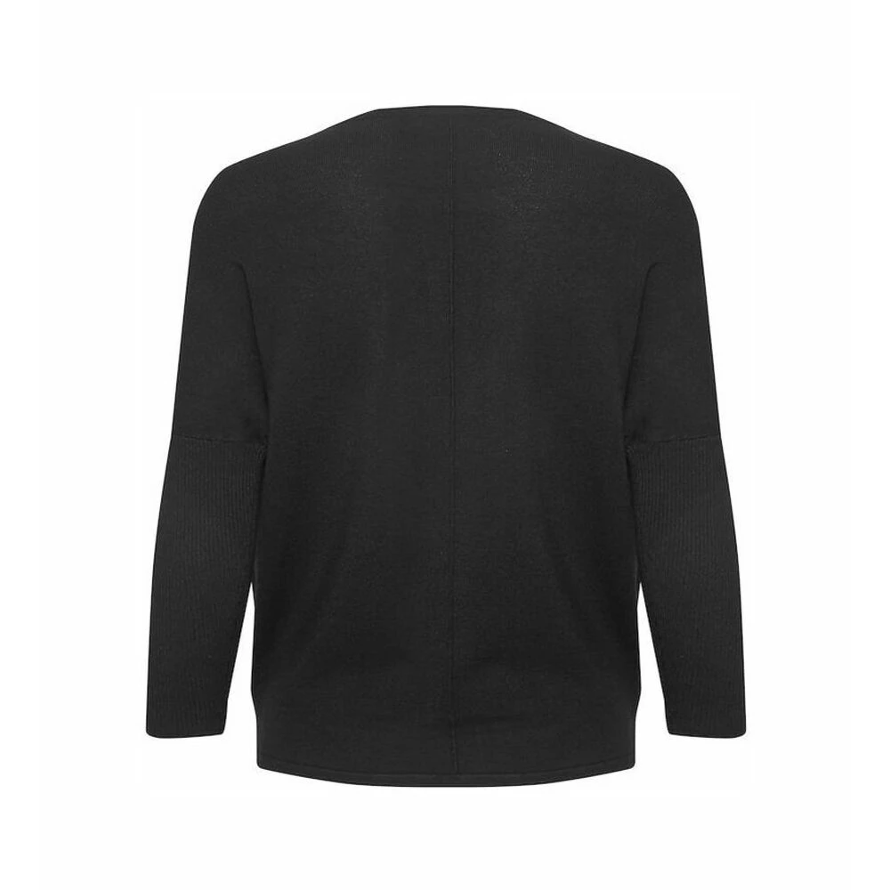 SORT SAINT TROPEZ MILASZ R-NECK PULLOVER Black