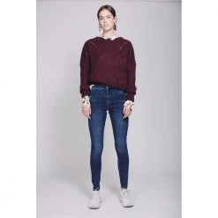 Ella&il Beatrice Chunky Knit Red