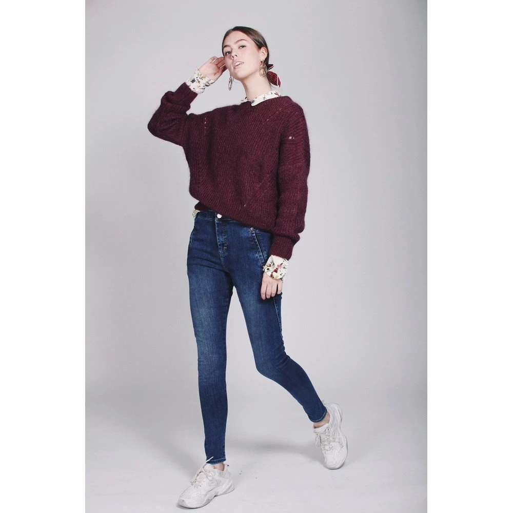 Ella&il Beatrice Chunky Knit Red - Bilde 2