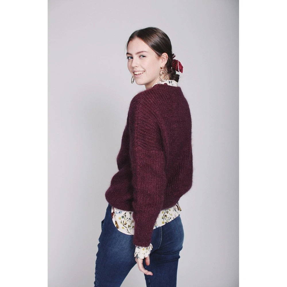 Ella&il Beatrice Chunky Knit Red - Bilde 7