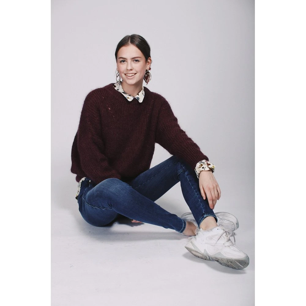 Ella&il Beatrice Chunky Knit Red - Bilde 12