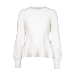 Ella&il Ada Merino Sweater White