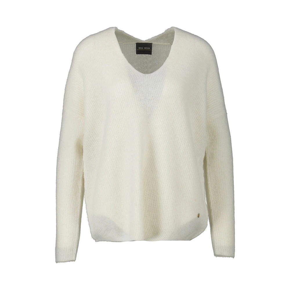 MOS MOSH V-neck Knitwear Beige
