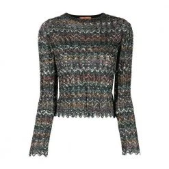 Missoni Round-neck Knitwear Red