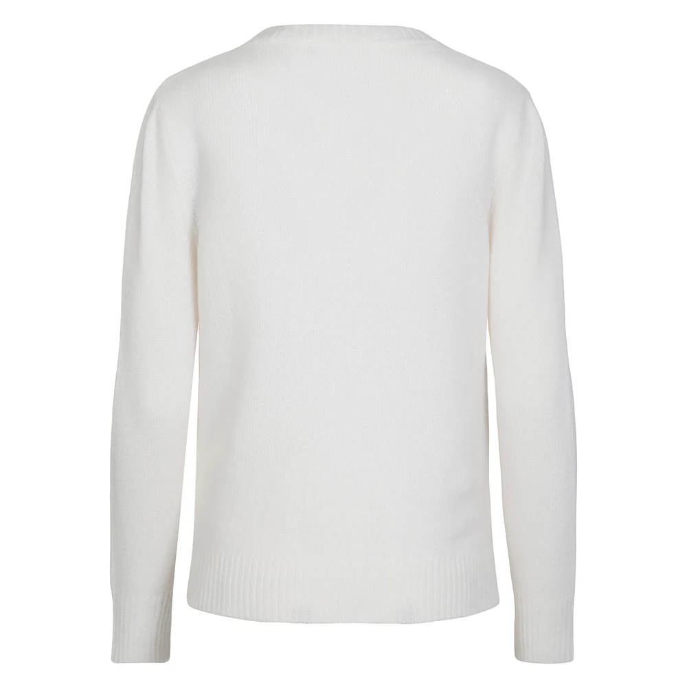 Gran Sasso Rasato Pullover Overdeler White - Bilde 2