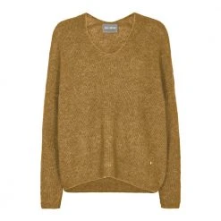 MOS MOSH V-neck Knitwear Brown