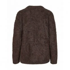 One & Other Mørkerød One&Other Aubrey Sweater Genser Brown