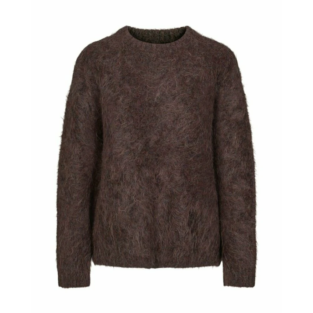 One & Other Mørkerød One&Other Aubrey Sweater Genser Brown - Bilde 2