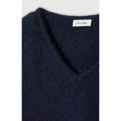 Navy American Vintage East Jumper Klær Blue