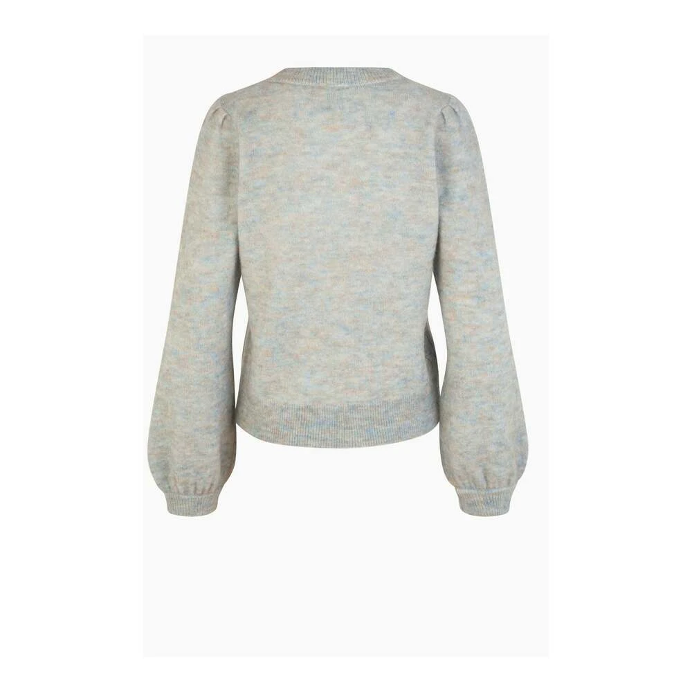 Second Female Salvie Knit O-NECK Genser Gray - Bilde 2