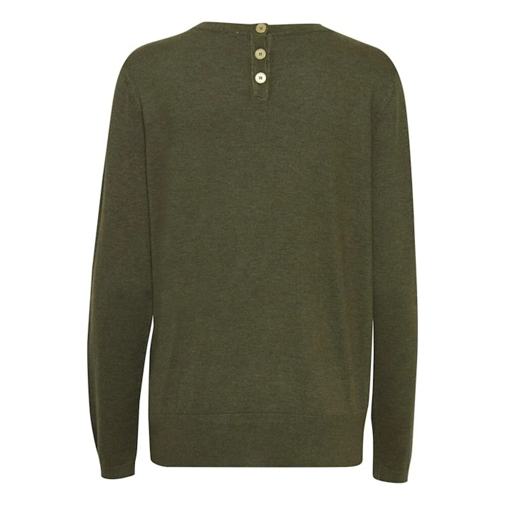 PULZ Jeans Pulz Sara Pullover Green