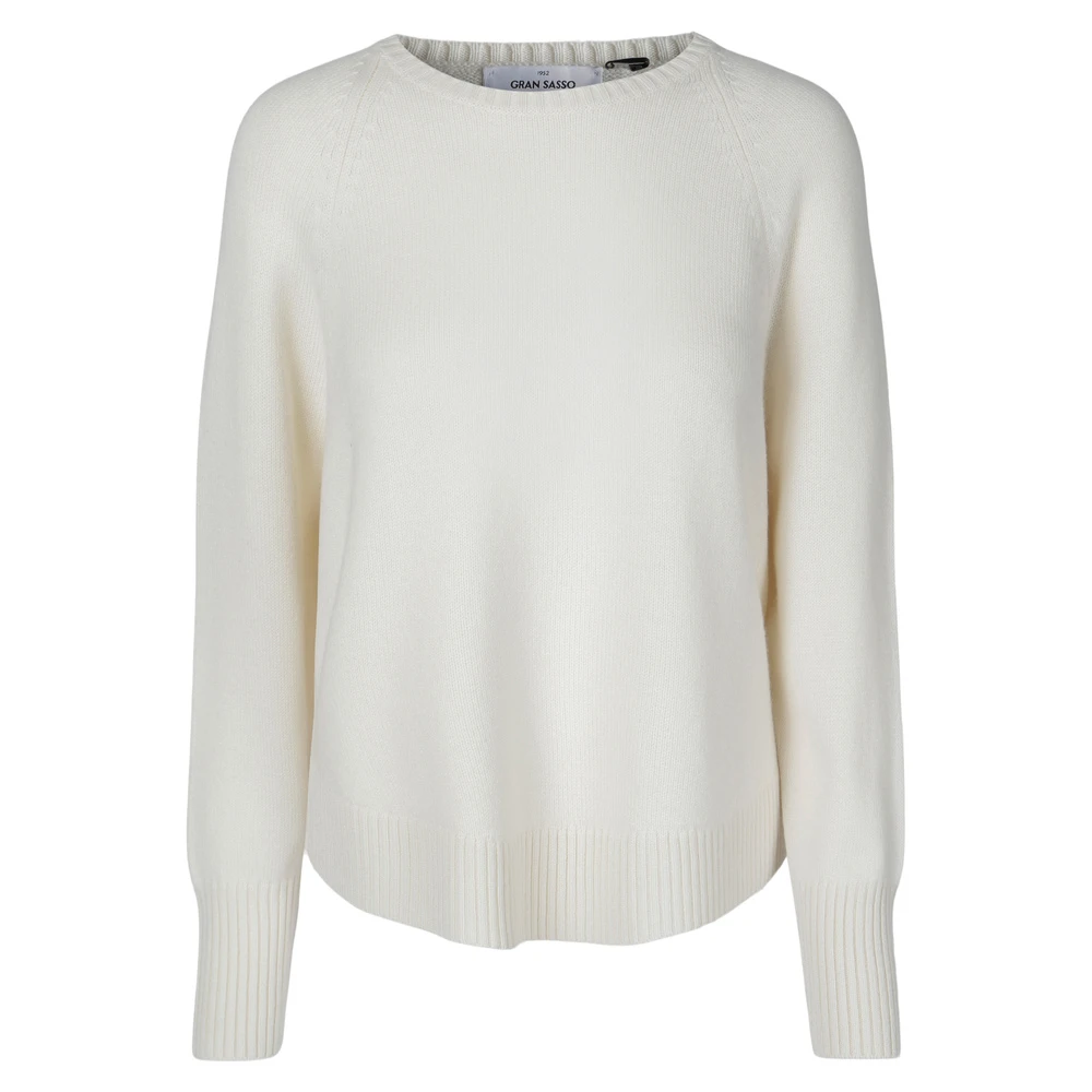 Gran Sasso Girocollo Overdeler White - Bilde 2