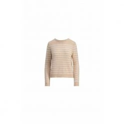 Camilla Pihl Elviria Stripe Sweater Beige