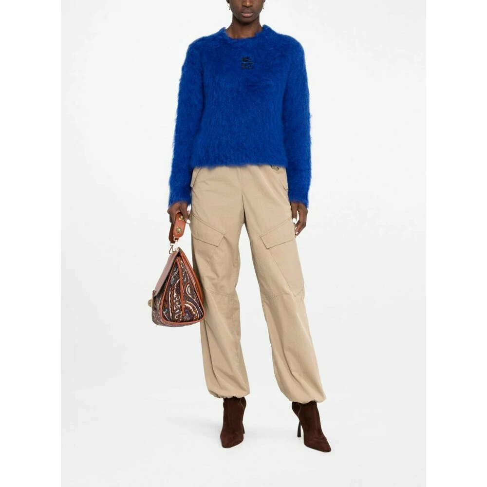Etro Round-neck Knitwear Blue - Bilde 2