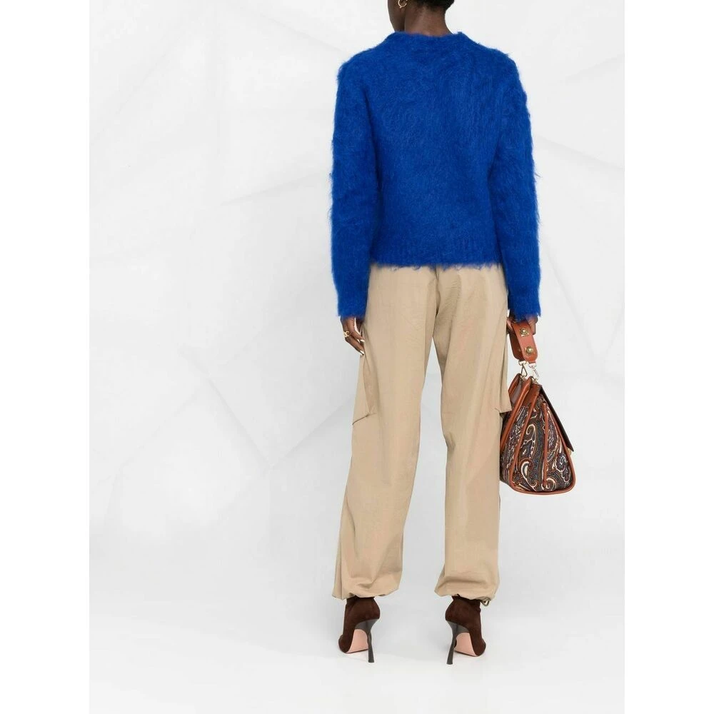 Etro Round-neck Knitwear Blue - Bilde 3
