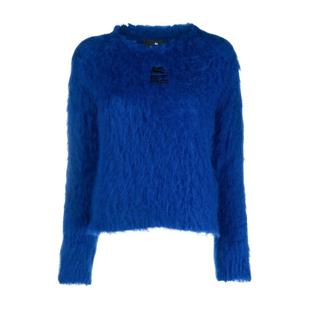 Etro Round-neck Knitwear Blue - Bilde 5