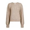 Neo Noir Round-neck Knitwear Beige