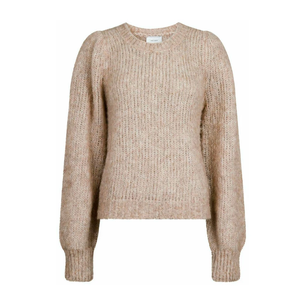 Neo Noir Round-neck Knitwear Beige