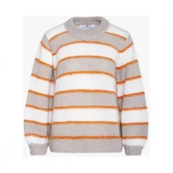 Arnie Says Melrose Stripe Genser Gray