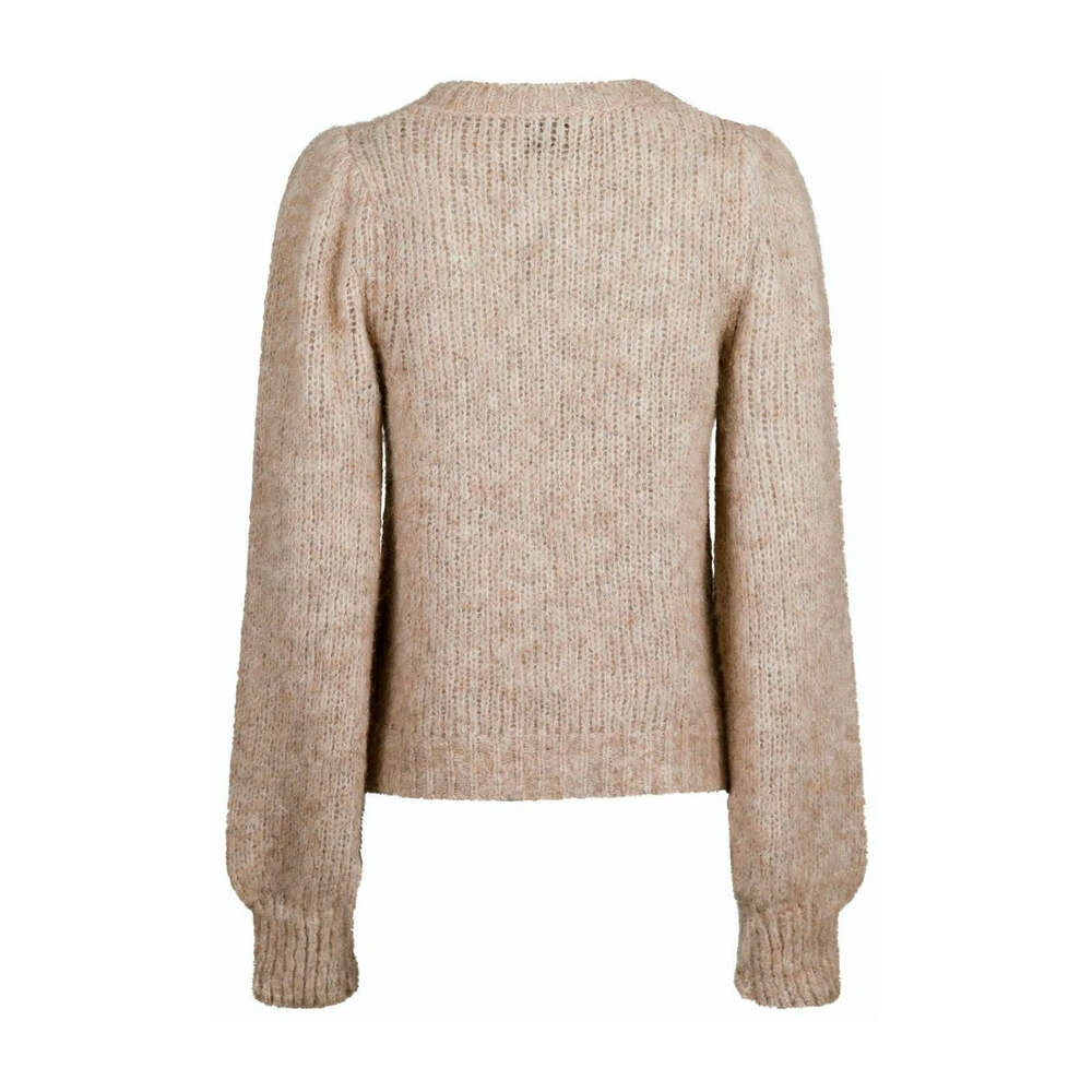 Neo Noir Round-neck Knitwear Beige - Bilde 2