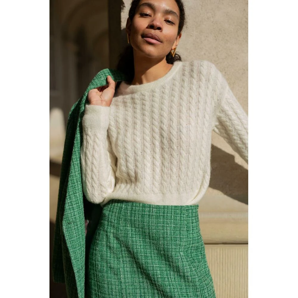 Cream Urban Pioneers Liz Mohair Sweather Genser Beige - Bilde 2