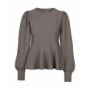 Ella&il Ada Merino Sweater Brown