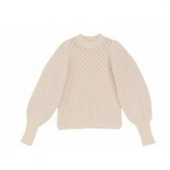 BY TIMO Classy Knit Jumper - Off White White