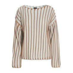 Bitte Kai Rand Floret Knit Blouse Beige