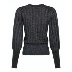Neo Noir Round-neck Knitwear Black