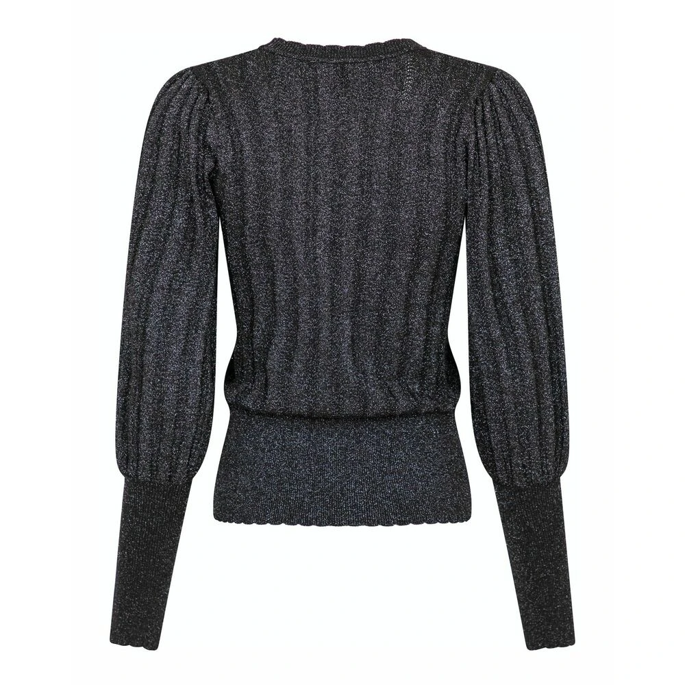 Neo Noir Round-neck Knitwear Black