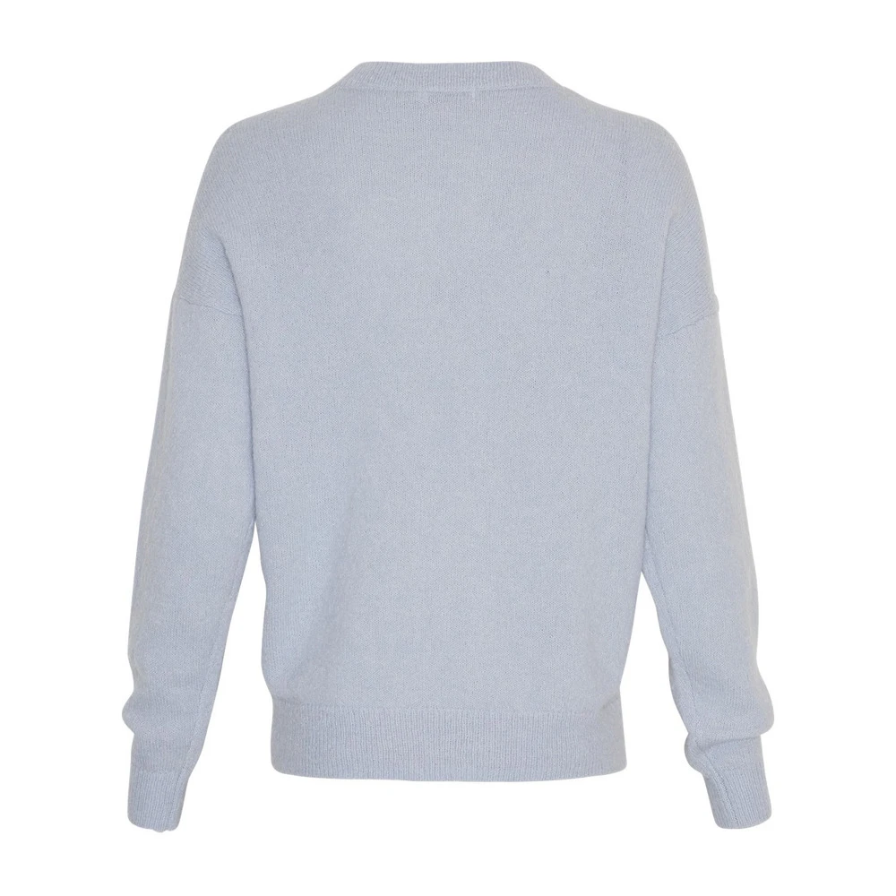 Moss Copenhagen ROUND NECK KNITWEAR Blue