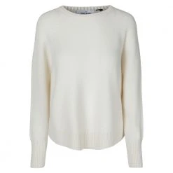 Gran Sasso Girocollo Overdeler White