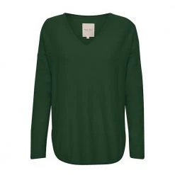 Part Two V-neck Knitwear Green