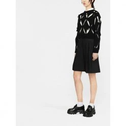 Valentino Round-neck Knitwear Black